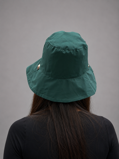 Bucket hat verde oscuro