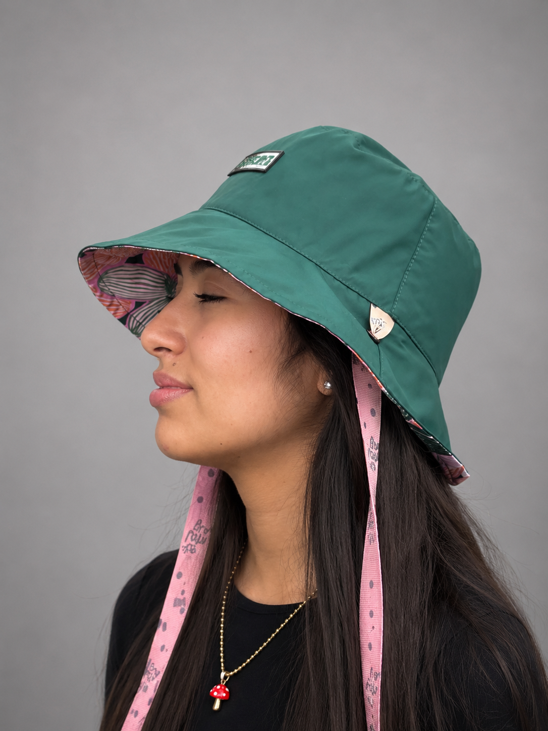 Bucket hat verde oscuro