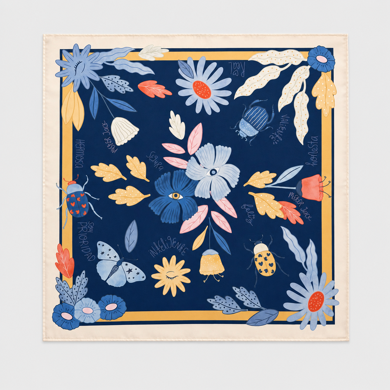 Pañoleta Flor Humana