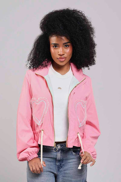 Chaqueta Sunset Coral Blush