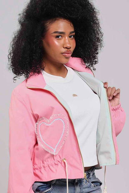 Chaqueta Sunset Coral Blush