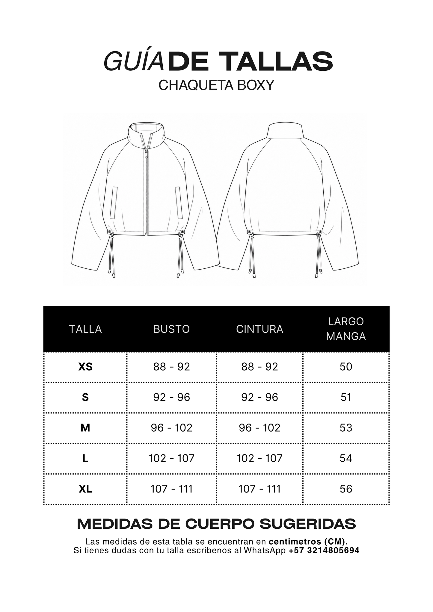 Chaqueta Boxy Verde Oliva