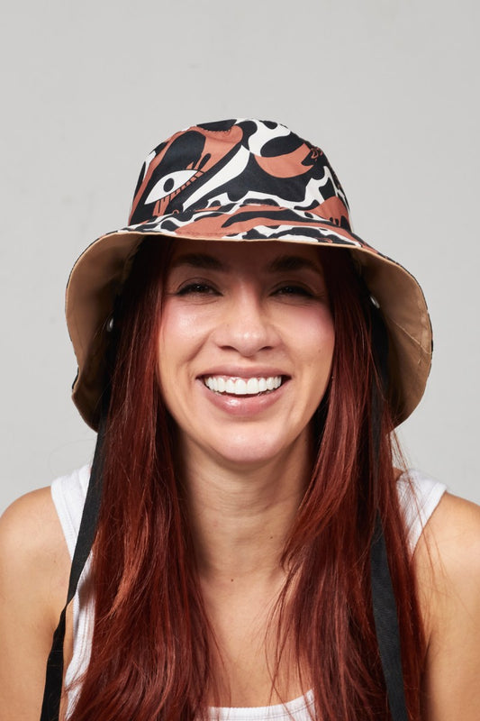 Sombrero Bucket Hat Camel Memories