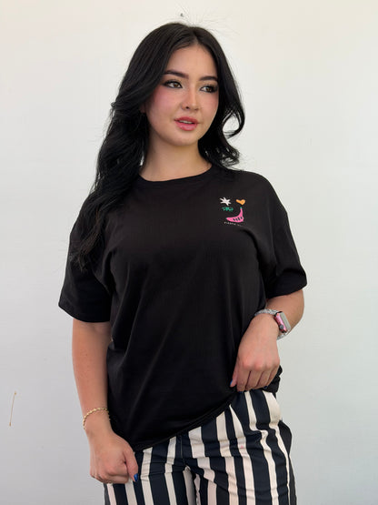 Camiseta Negro Intuitivo