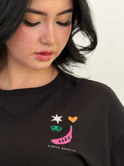 Camiseta Negro Intuitivo