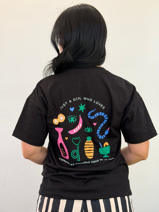 Camiseta Negro Intuitivo