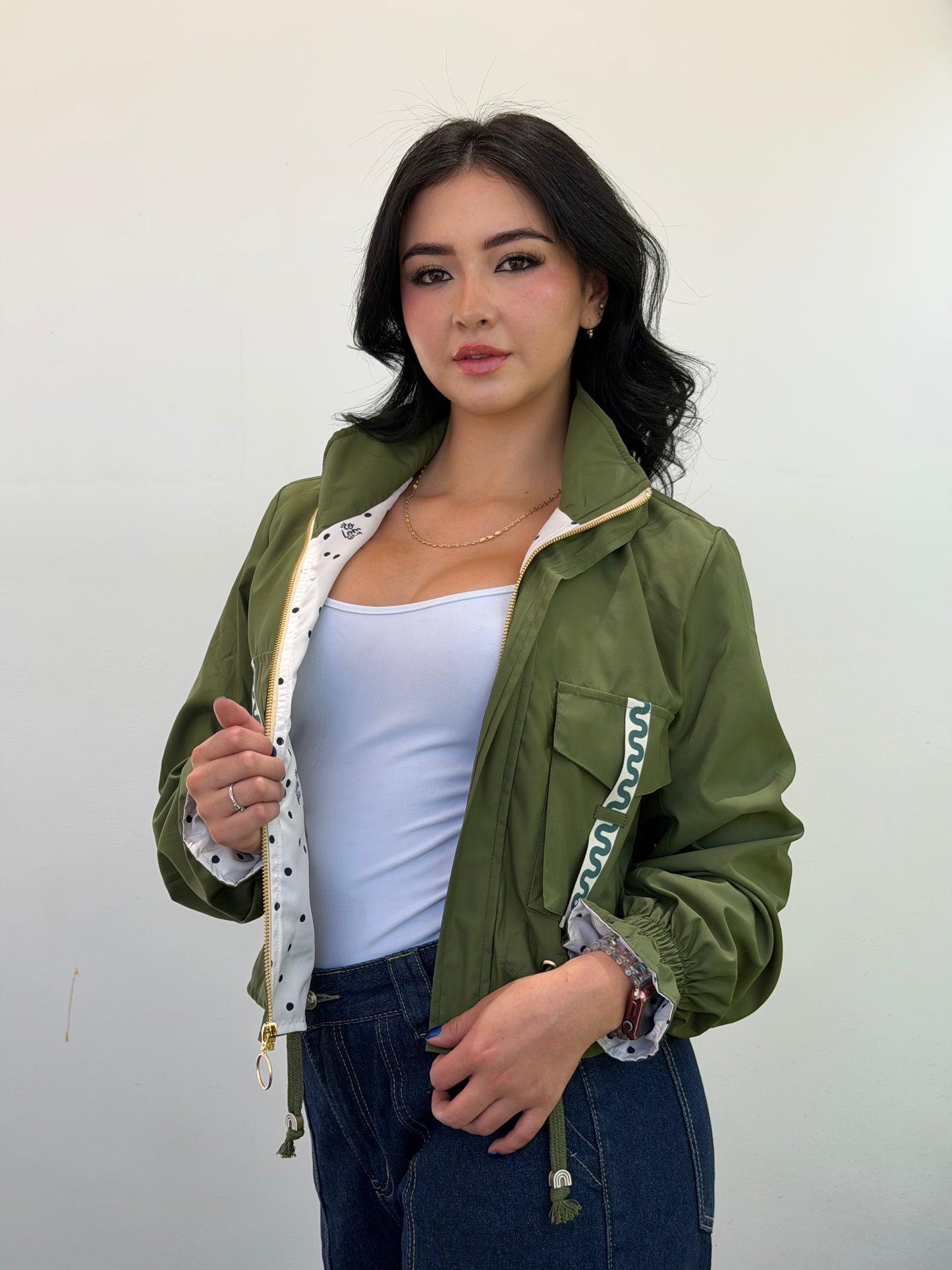 Sunset Jacket Verde Oliva