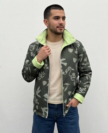 Chaqueta Doble Faz verde