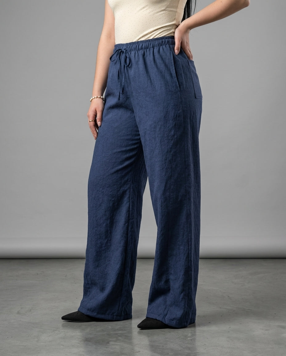 Pantalón Azul Jaspeado