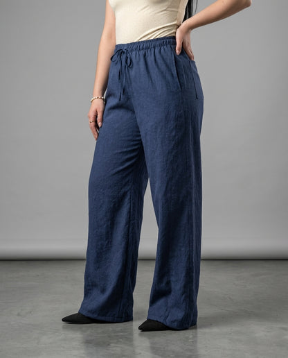 Pantalón Azul Jaspeado