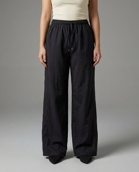Pantalón Negro Jaspeado
