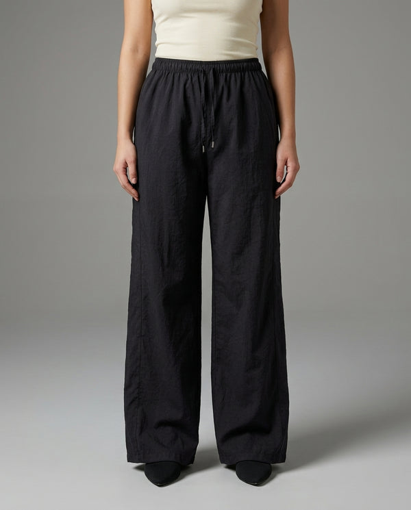 Pantalón Negro Jaspeado