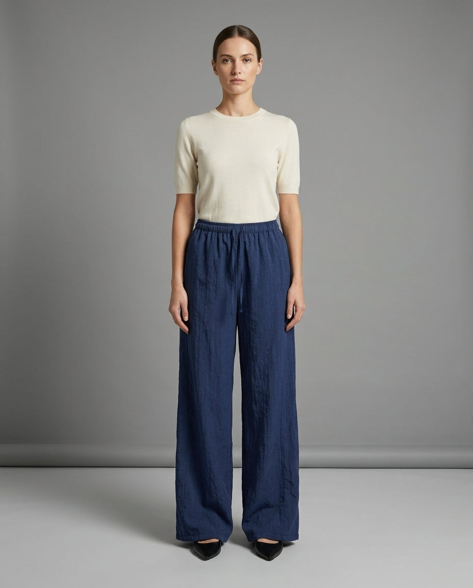 Pantalón Azul Jaspeado