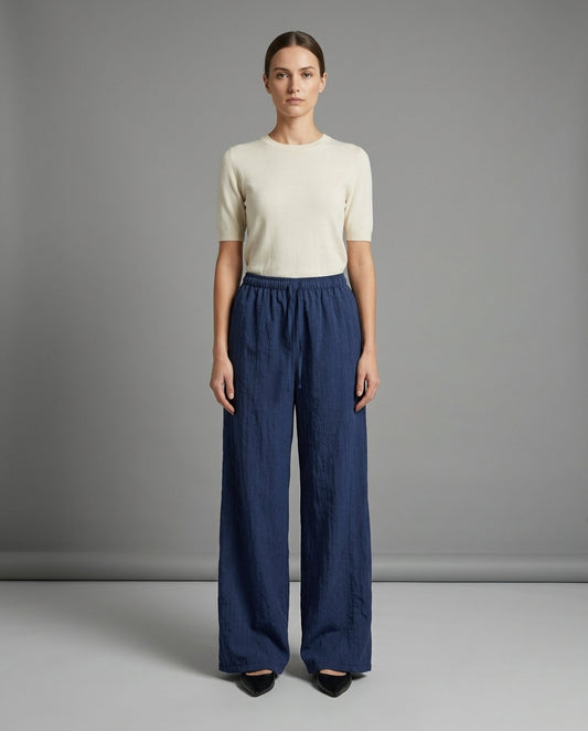 Pantalón Azul Jaspeado