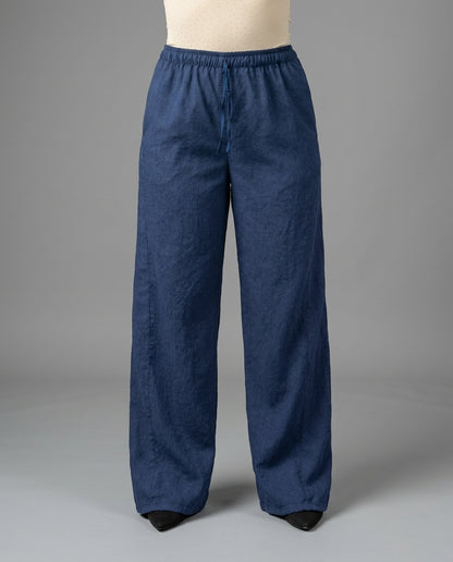 Pantalón Azul Jaspeado