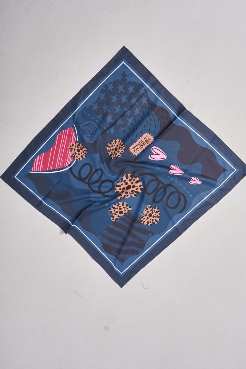 Pañoleta Botánica Onírica