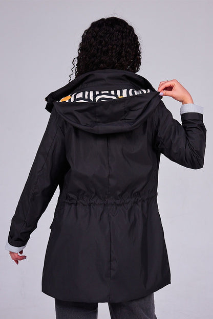 Parka Classic Negro Lluvia