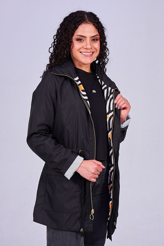 Parka Classic Negro Lluvia