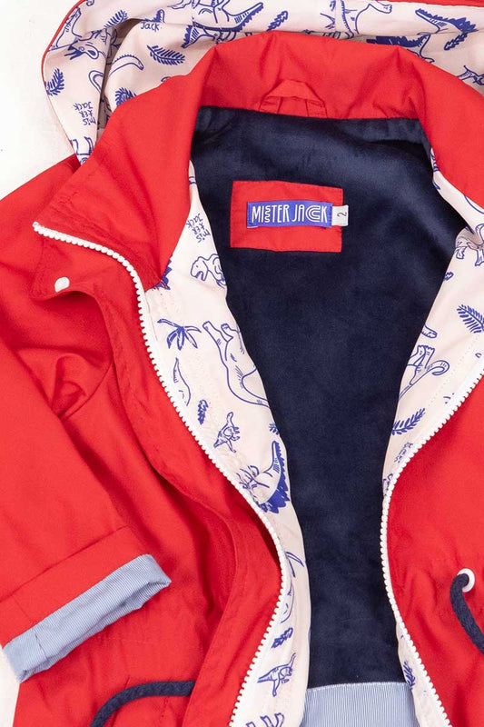 Parka Infantil Rojo