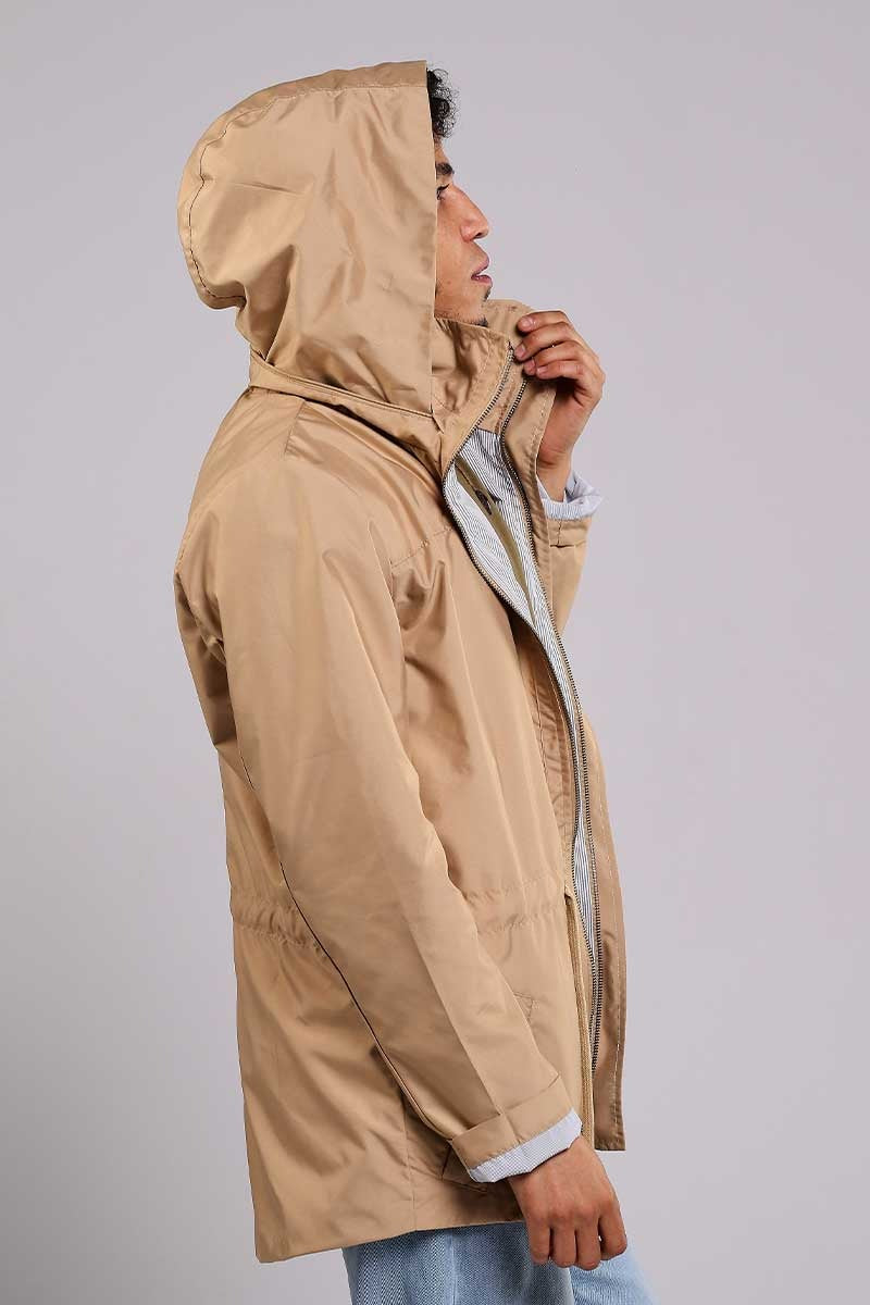 Parka Hombre Camel Trench