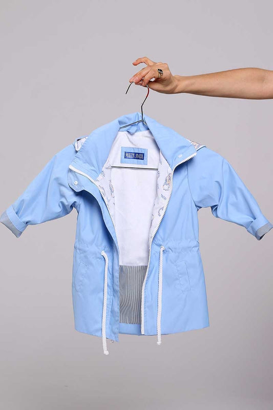 Parka Infantil Baby Blue