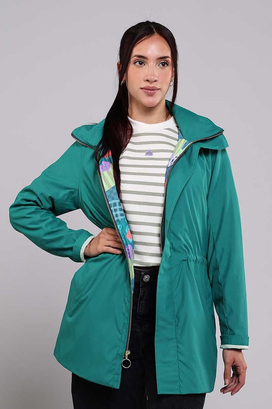 Parka Trench Verde Sweet