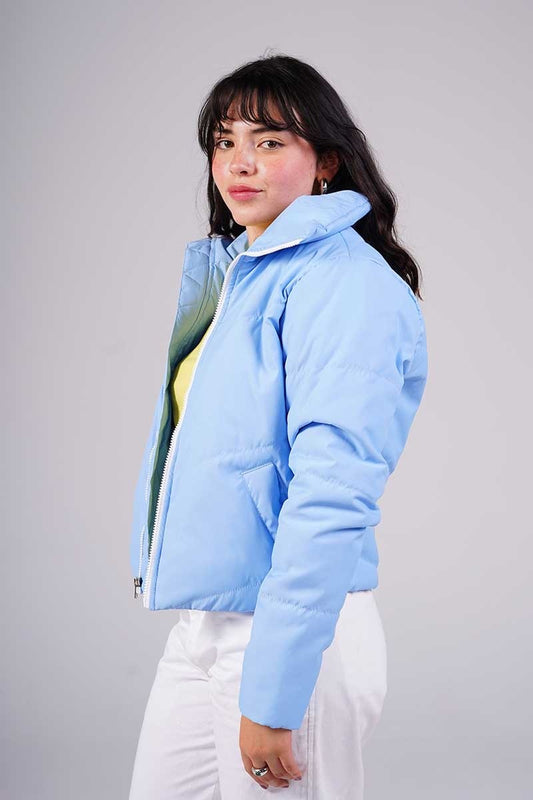 Puffer Jacket Baby Blue
