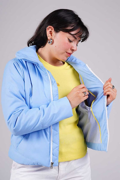 Puffer Jacket Baby Blue