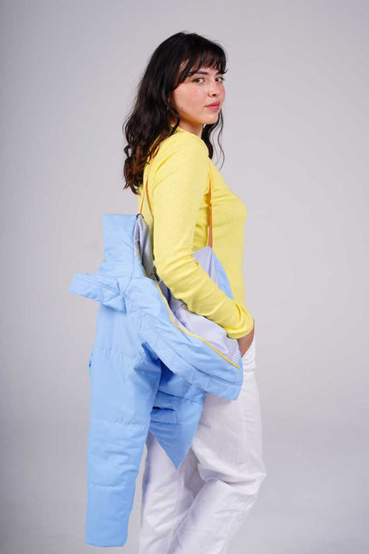 Puffer Jacket Baby Blue