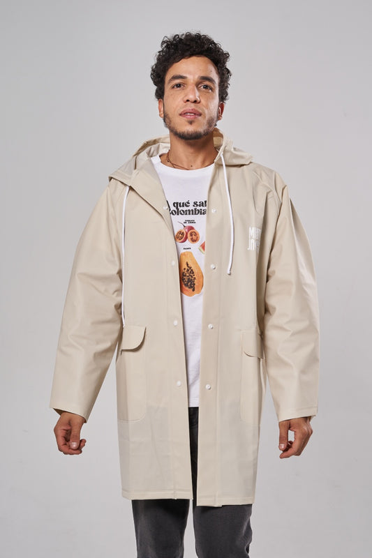 Raincoat Armor Crema Nublado