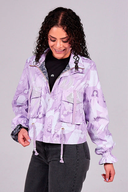 Sunset Jacket Renacer Lila