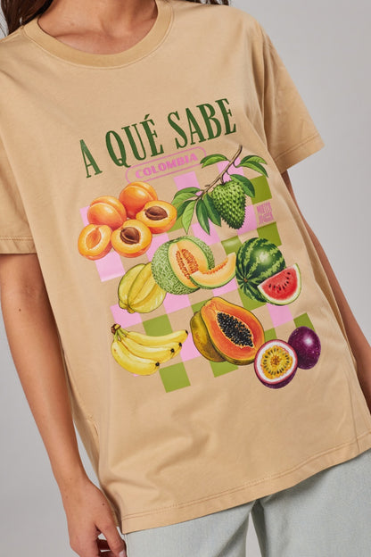 Camiseta Frutos Tropicales