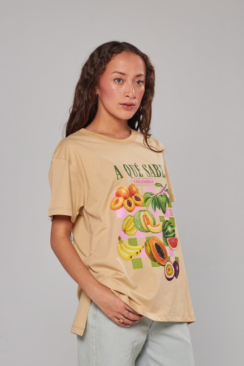 Camiseta Frutos Tropicales
