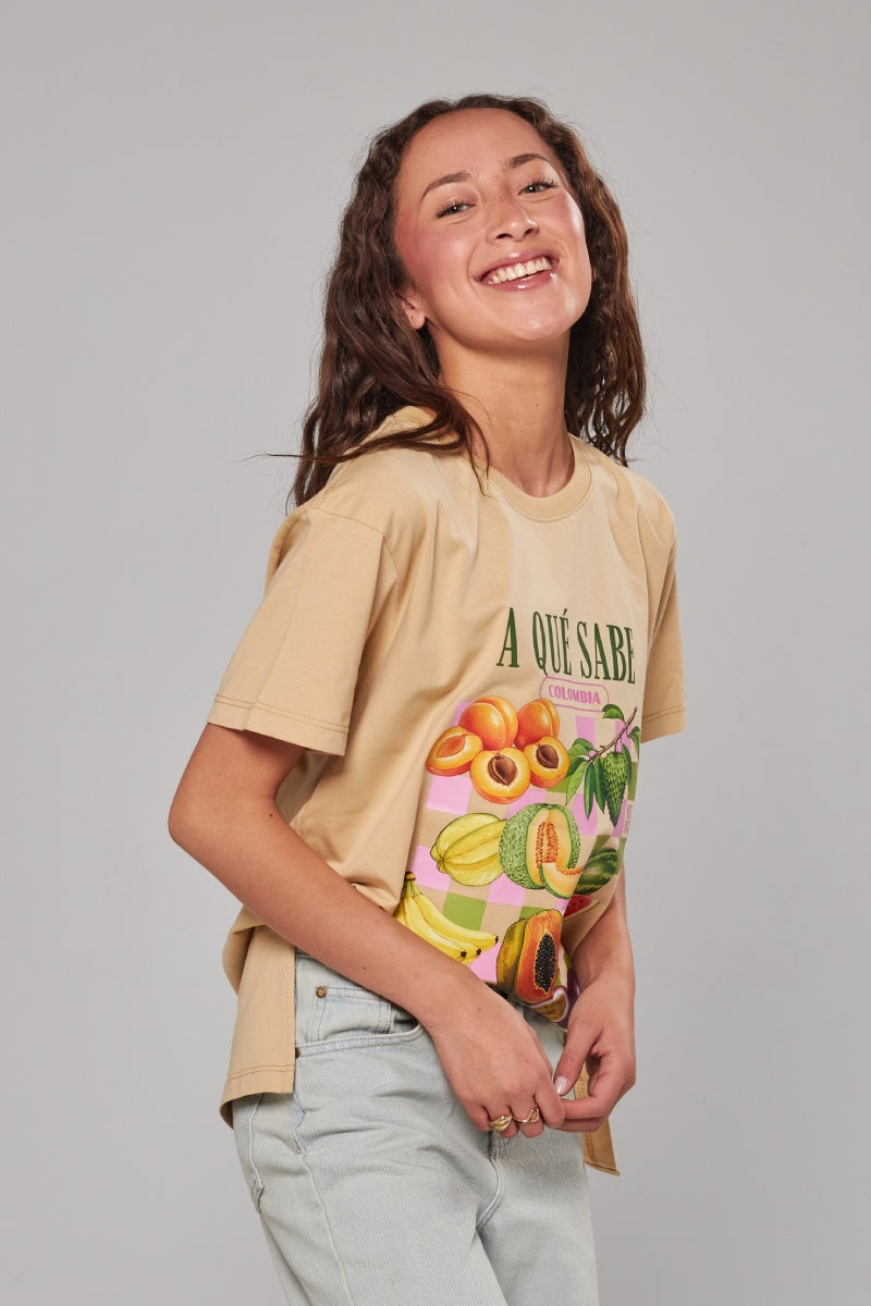 Camiseta Frutos Tropicales