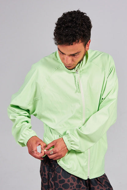 Chaqueta Rompevientos Verde Pistacho
