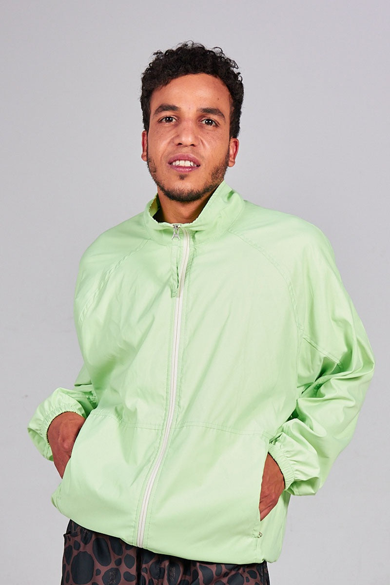 Chaqueta Rompevientos Verde Pistacho
