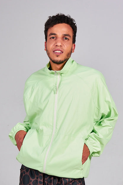 Chaqueta Rompevientos Verde Pistacho