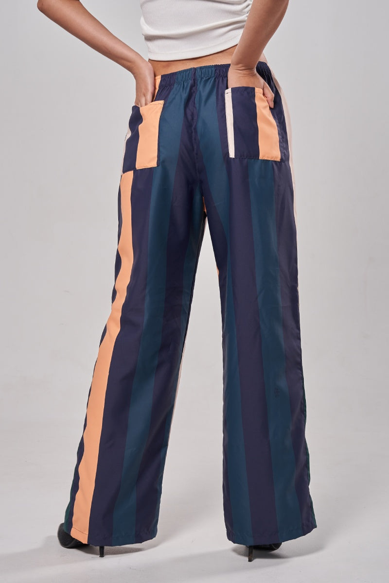 Funky Pant Noche en franjas