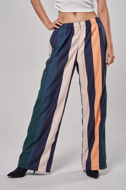 Funky Pant Noche en franjas