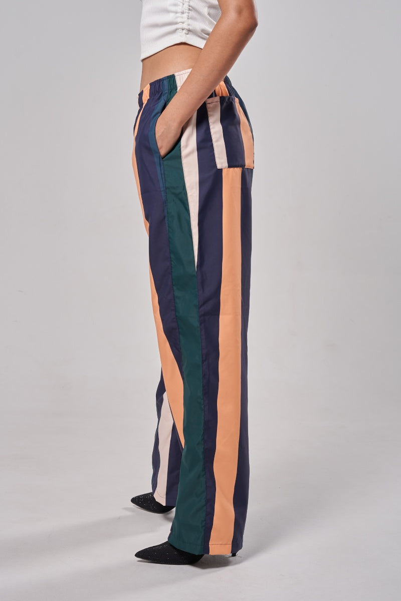 Funky Pant Noche en franjas