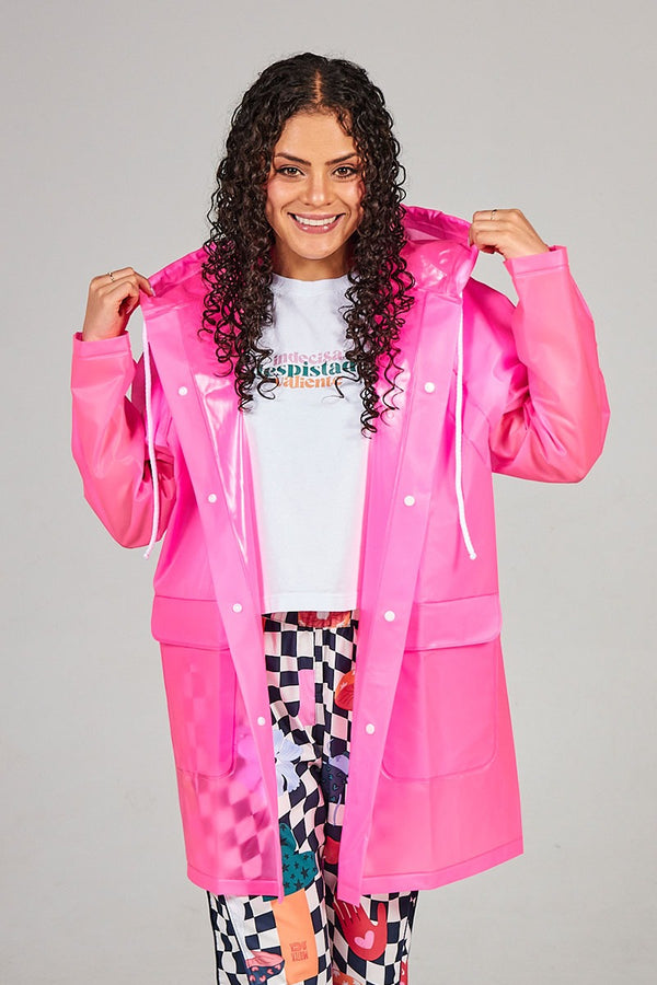 Capa Lluvia Barbie Pinky