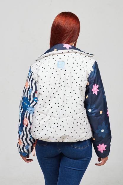 Puffer Jacket Flora Cósmica