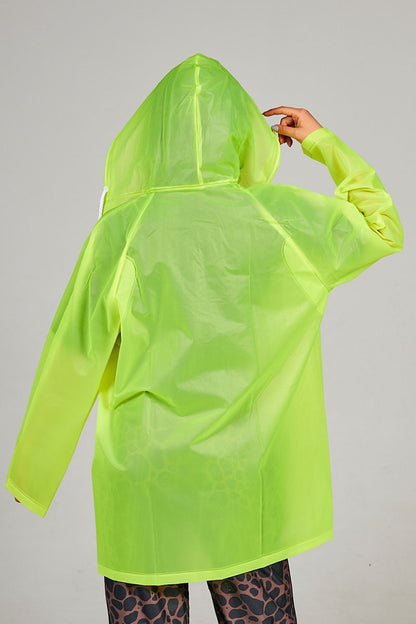 Capa Lluvia Verde Acido