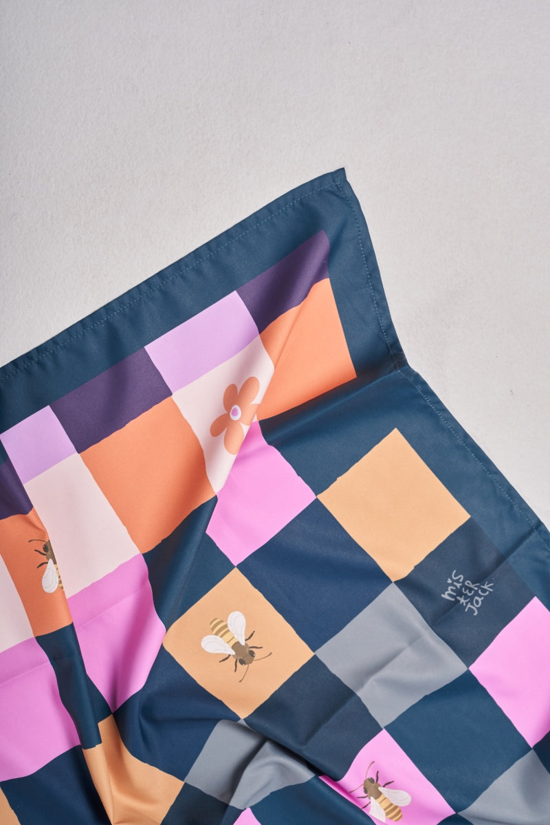 Pañoleta Flora Flotante