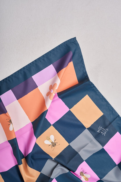 Pañoleta Flora Flotante