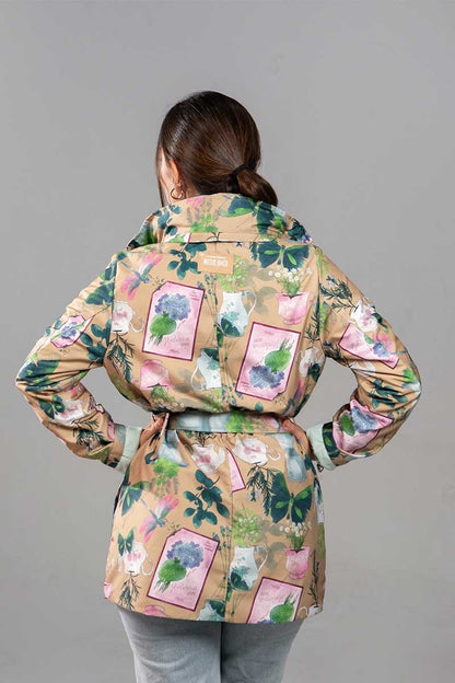 Parka Trench Camel Silvestre