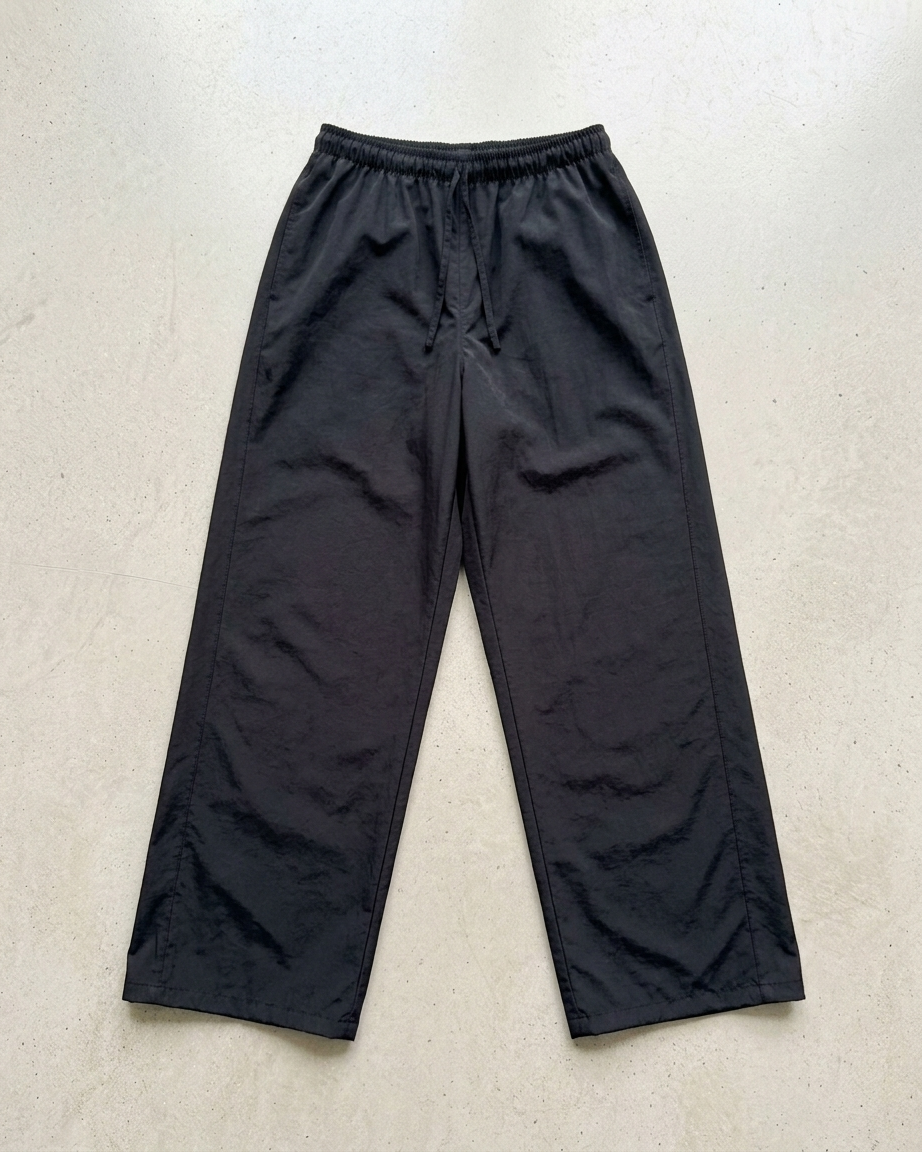 Pantalón Negro Jaspeado