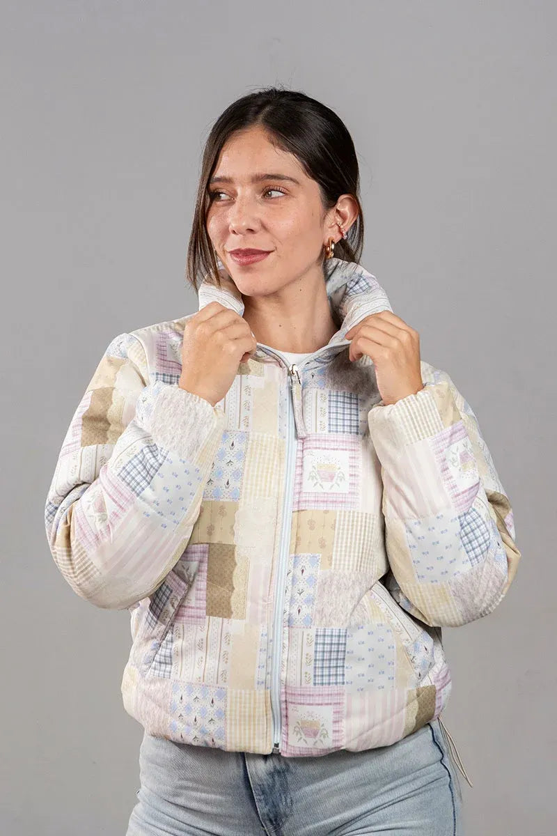 Puffer Jacket Telas de Abue
