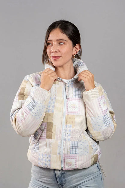 Puffer Jacket Telas de Abue